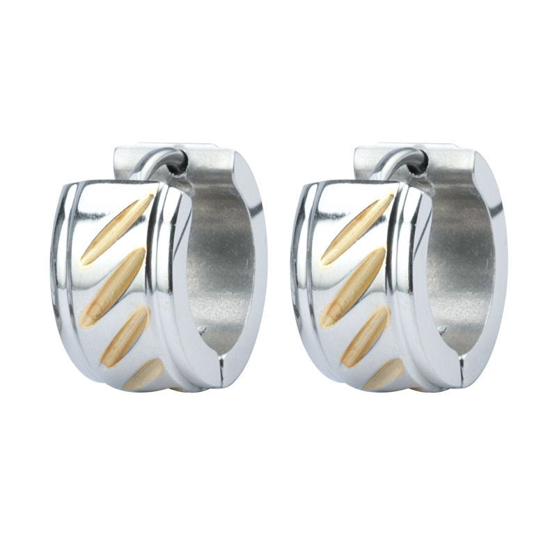 Wholesale Stainless Steel Pattern Earrings